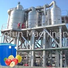 380V 50Hz linia produkcyjna dżemu / soku jabłkowego 2t / h oszczędność wody