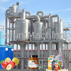 Sterowanie PLC Maszyna do przetwarzania soku jabłkowego / dżemu SUS316 1 - 30T / H A do Z