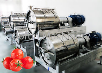 1500 T / D Linia do przetwarzania pomidorów Wysoka szybkość ekstrakcji Certyfikat CE