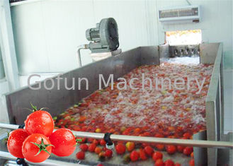 Linia do przetwarzania warzyw 380V ze stali nierdzewnej Sprzęt do przetwarzania pomidorów
