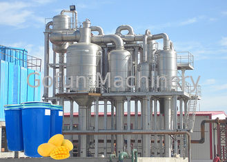 Wysokowydajna próżniowa maszyna do odparowywania wody do pasty mango CE / ISO