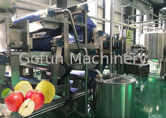 Stabilna wydajność Zakład przetwórstwa soków jabłkowych Niskie zużycie 1 rok gwarancji