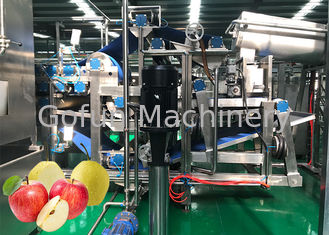 ISO9001 50 T / D Automatyczna linia do produkcji jabłek Stal nierdzewna 304