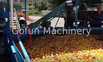 W pełni automatyczna linia do produkcji soków jabłkowych Zaawansowana technologia tablic wstępnych