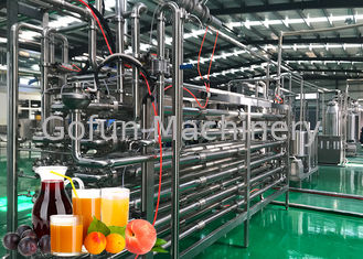 Wielozadaniowa, bezpieczna instalacja do przetwarzania brzoskwini Wysoka wydajność ekstrakcji 1000 T / dzień