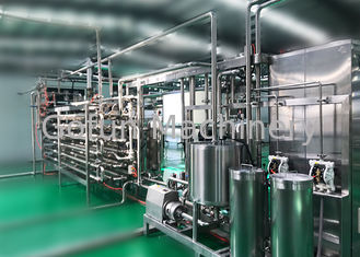 Automatyczny sterylizator UHT Rurowy system sterylizacji SS304 do produktów mlecznych
