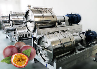 Napięcie 440V Linia do przetwarzania owoców Skoncentrowana fabryka soków 10 T / H Wydajność