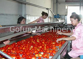 Sus304 Linia do przetwarzania pomidorów Maszyna do produkcji pasty pomidorowej 3/5 ton na godzinę