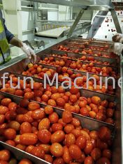 Linia do przetwarzania pomidorów SUS304 do skoncentrowanego sosu 1500T / D