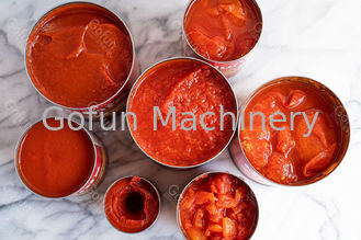 Ss304 / 316L Linia do przetwarzania ketchupu pomidorowego 1 - 10 T / H Długa żywotność