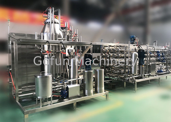 Maszyna do sterylizacji mleka mlecznego UHT Linia do przetwarzania mleka Niskie zużycie