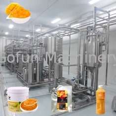 100T / D Przemysłowa linia do przetwarzania dżemu z mango Maszyna do produkcji świeżych owoców