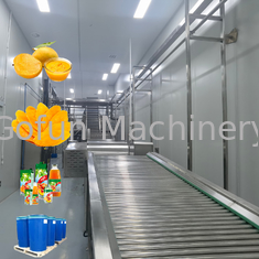 100T / D Przemysłowa linia do przetwarzania dżemu z mango Maszyna do produkcji świeżych owoców