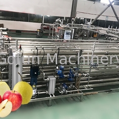 Przemysł napojów Maszyny do produkcji soków jabłkowych 50T / D Serwis pod klucz