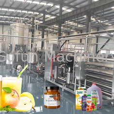 Przemysł napojów Maszyny do produkcji soków jabłkowych 50T / D Serwis pod klucz