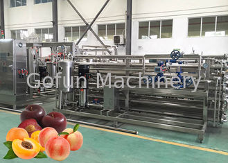 Maszyna do sterylizacji żywności pasty owocowej System sterylizacji sosu Sterowanie PLC